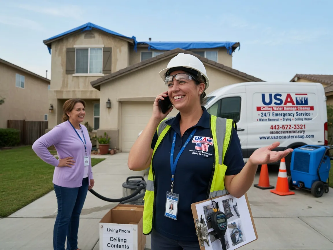 Ceiling Water Damage Restoration Jenks, OK FAQs